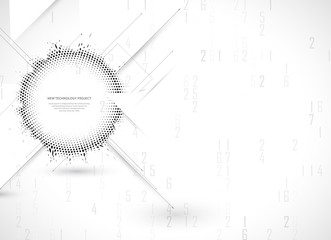 Obraz premium abstract technology background Business & development direction