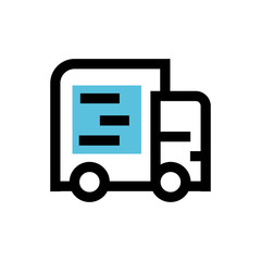 Delivery line icon
