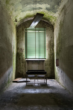Abandoned Mental Hospital - the room