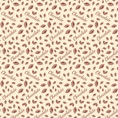 Chocolate bars seamless pattern