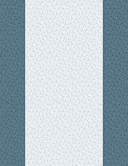Fototapeta premium Blank letter page with 3D texture