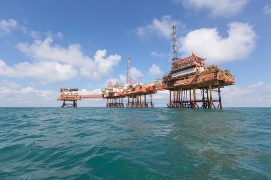 Oil Platform In Venezuela