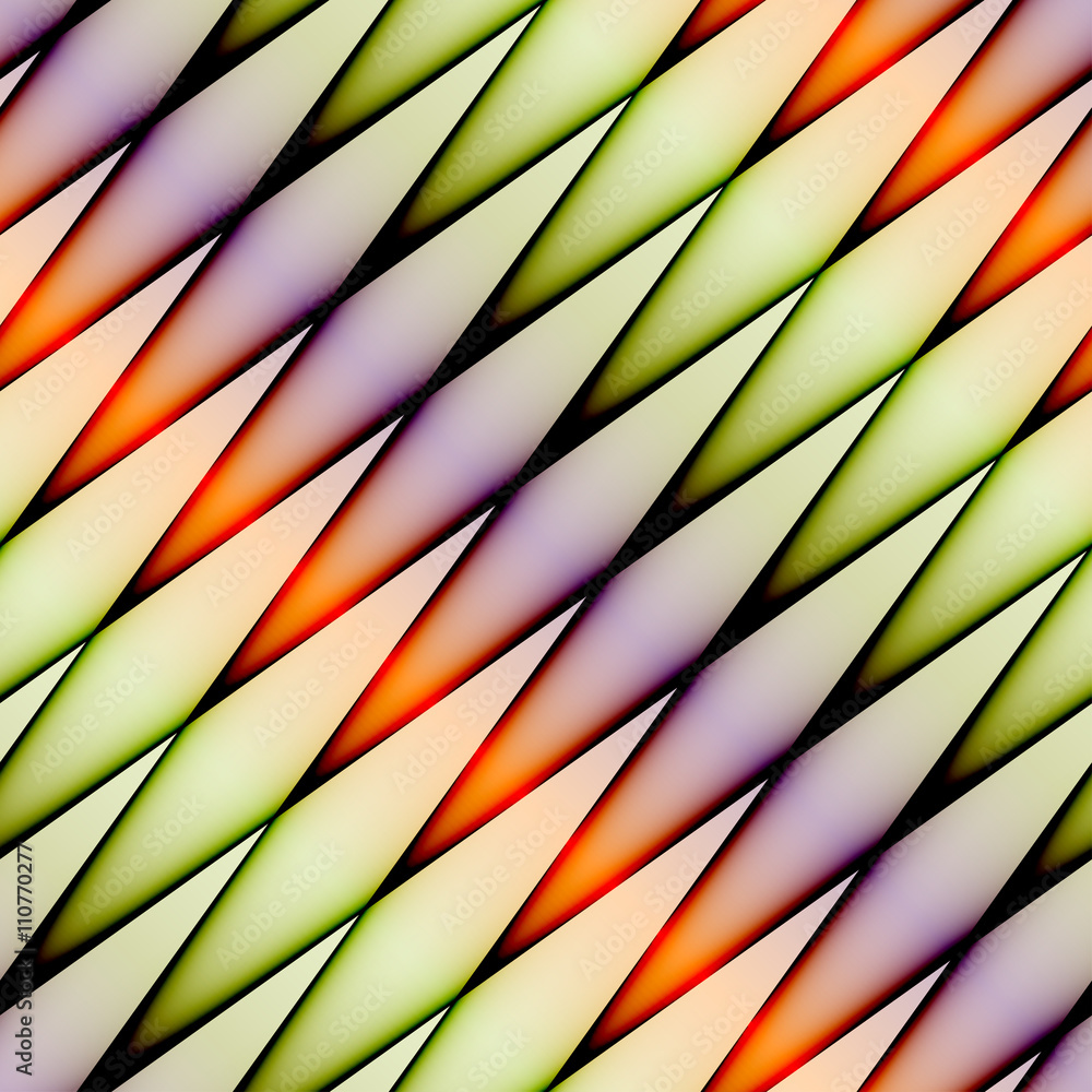 Poster abstract seamless rhombus pattern.