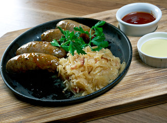 Sausages homemade  lamb Kupati