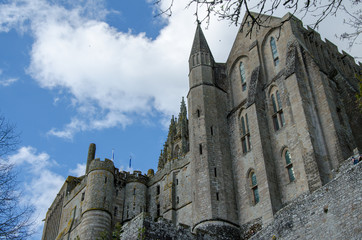 Fototapeta premium Abbaye du Mont Saint Michel