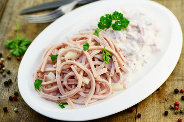 Besteck Salat Fleisch