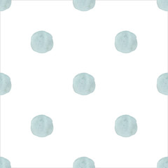 Watercolor texture. Seamless pattern. Watercolor stains  on white background. 