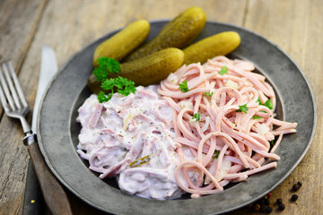 Fleischsalat