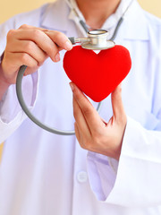 Heart care, medical concept