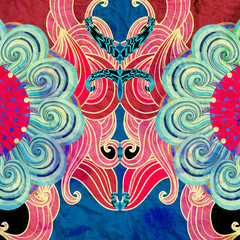 Abstract watercolor background