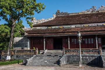 Fototapeta na wymiar The Hue Citadel