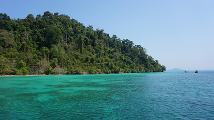ko lanta coastline