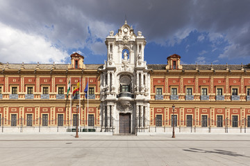 Fototapeta premium Palacio de San Telmo, Seville, Spain