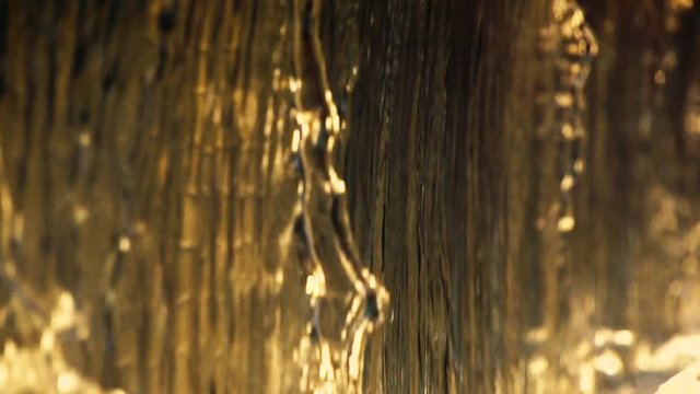 Fountain. Slow motion.