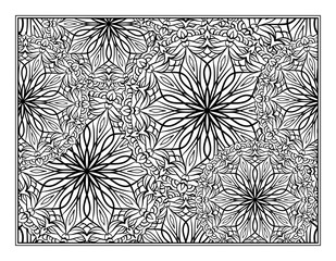 Fantasy decorative pattern