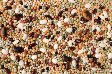 Beans and lentils.