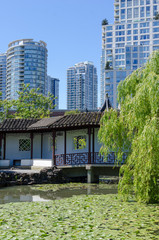 Cityscape of Vancouver, British Columbia, Canada / A portrait of the city and the urban landscape of Vancouver, British Columbia, Canada – Chinatown