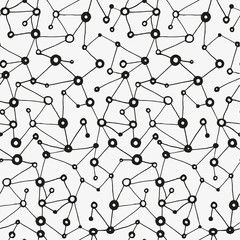 Seamless hand drawn doodle graphic pattern