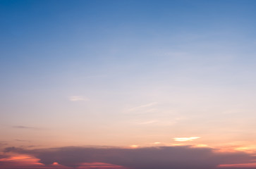 sunset sky background