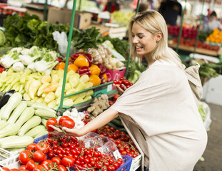 Woman at the market