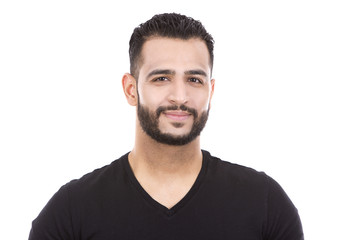 casual man on white