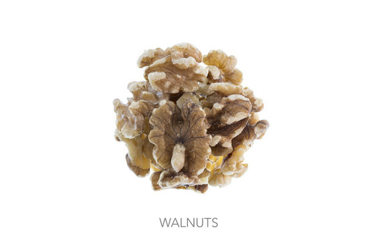 Food round bal ingredients minimalist walnuts