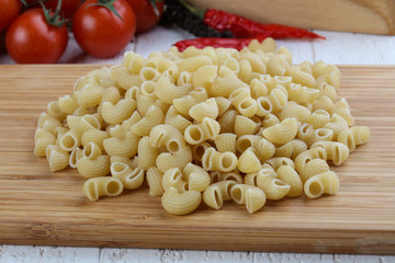 Raw macaroni - snail