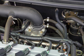 Details of a new car engine 