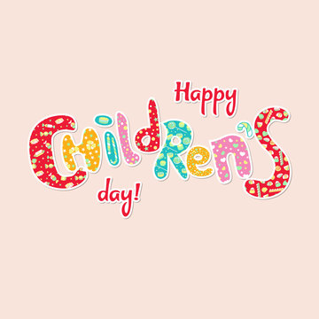 International Children`s Day Card