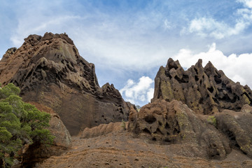 Red Mountain landscapes in Northern Arizona