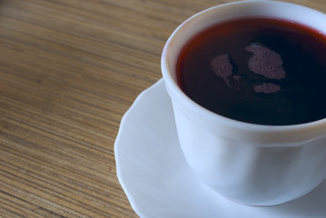 Cup of hibiscus.