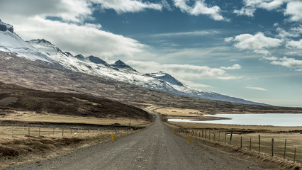 Ringstra&szlig;e auf Island
