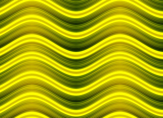 Seamless pattern with color wavy lines. The swatch is placed next to the pattern sample, they are in different layers.