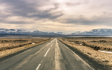 Ringstraße auf Island
