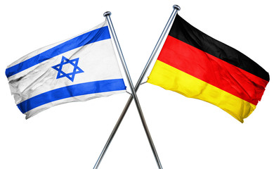 Israel flag  combined with germany flag