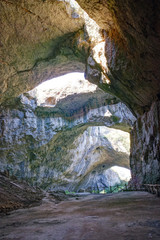 Devetashka cave interior near city of Lovech, Bulgaria