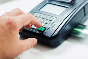 Obraz premium Payment With Credit Card