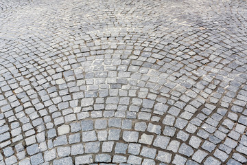Stone pavement texture
