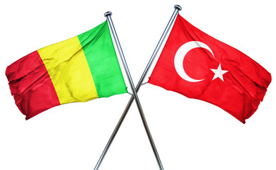 Mali flag  combined with turkey flag