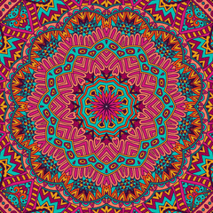 Abstract  ethnic Mandala pattern Background