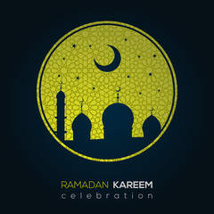 Ramadan Kareem background, Arabic ornament, Islamic pattern background