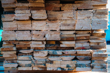 Wood texture. Folded board