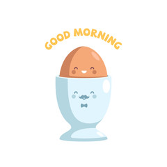 Illustration Egg Good morning