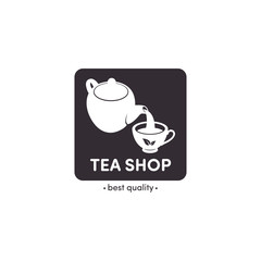 Tea shop logo