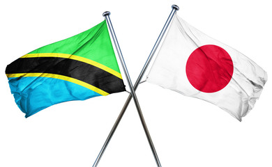 Tanzanian flag  combined with japan flag