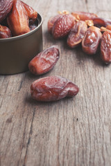 Dried date palm