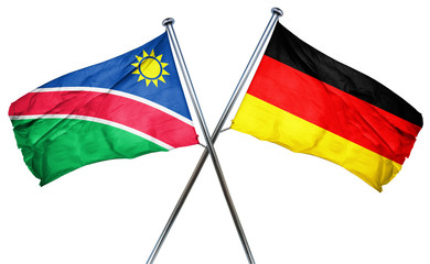 Namibia flag  combined with germany flag