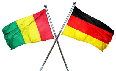 Guinea flag  combined with germany flag