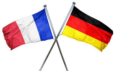 France flag  combined with germany flag