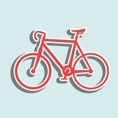 Fototapeta premium ride bike design 
